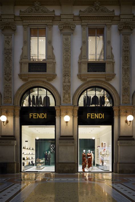 Milan: Fendi store opening 